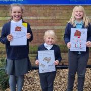 Bungay Primary School pupils have made posters which they will display around the town to highlight the issue