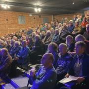 More than 200 people headed out to support Halesworth's Big Green Film Day