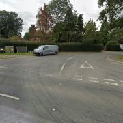 The junction for Mill Road whihc has been highlighted as dangerous