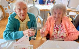 Cecil and Sylvia Nicholls have celebrated 75 years of marriage.