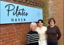 The Pilates Haven studio in Beccles. L-R: Students Carol Wood and Lilly Wilcox with Pilates Teacher Trainer and studio owner Jean Wilcox. Picture: Lilly Wilcox