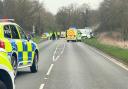 There has been a major incident on the A146 Loddon Road near Norwich