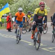 The cycling event starts at Sir John Leman School