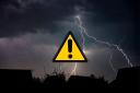 A severe thunderstorm warning has been issued for Suffolk