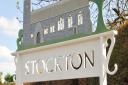 Stockton village sign.