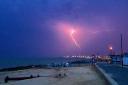 Forecasters predict that showers with a thundery nature could hit Suffolk late Saturday night and early Sunday morning