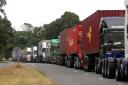 Questions have been raised over whether Suffolk will get a Brexit lorry park in anticipation of hold ups at the country's ports when the transition period ends on December 31. Picture: ARCHANT