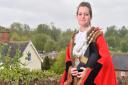 Mayor of Beccles Elfrede Brambley-Crawshaw. Picture: Nick Butcher.