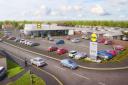 Proposed plans for the new Lidl store in Common Lane North, Beccles have been approved. Picture: Lidl UK.