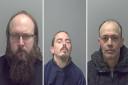 Bobby Jeffs, Terrance Nicholls and Antonio Abrantes De Encarnacao are among those jailed in Suffolk this week