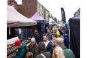 Last year's market in Earsham Street, where the majority of stalls were positioned with over 2000 visitors attending the day Picture: Bungay Events and Business Association.