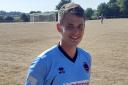 Alex Shreeve grabbed an equaliser for Bungay on Saturday - his 11th goal of the season.