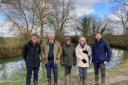 Mr Bacon was supportive of the project carried out by the Norfolk Wildlife Trust in his visit