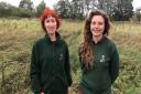 River Waveney Trust development manager Martha Meek (left) and catchment officer Emily Winter (right), are working to ensure the river remains at a healthy depth