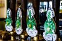 The Green Dragon has a range of beers brewed on site