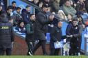 Canaries boss David Wagner urges his players on at Ewood Park