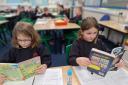 Bookworms! Children from Red Oak Primary enjoying reading. Picture: Red Oak Primary School