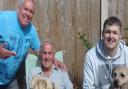 Albert Goldie with his son Andrew and grandson Jack.