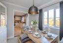 Inside a kitchen/diner at a previous property built by Cripps Developments