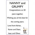 NANNY and GRUMPY