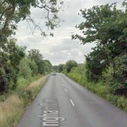 A quad bike rider in his 60s is in hospital after a two-vehicle crash