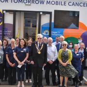 Amara the NNUH's mobile cancer unit is celebrating it's first anniversary.