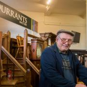 An impressive career: Bruce Peirson had worked for Durrants Auction rooms since 1964