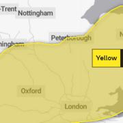 A yellow weather warning is in place for gusty winds across Norfolk.
