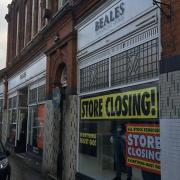 The former Beales store in Beccles closed in 2020. Picture: Newsquest