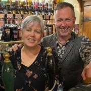 Simon and Karen Peck are the owners of The White Horse in Chedgrave.