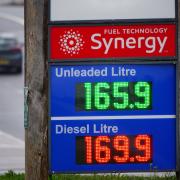 Petrol prices in Suffolk have started to fall after hitting all-time highs