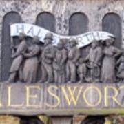 The Halesworth sign.