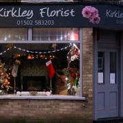 Kirkley Florist have won the festive competition.