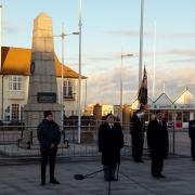 Lowestoft Town Council has come together with locals to create a virtual Remembrance Service that will be streamed online this Sunday. Pictures; Lowestoft Town Council