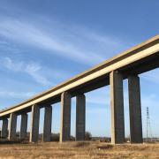The Orwell Bridge aerodynamic study is expected in January 2020. Picture: ARCHANT
