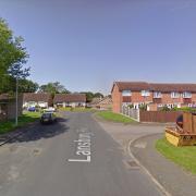 Lansbury Road in Halesworth where knife-wielding masked intruders assaulted people in their own home