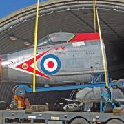 The cockpit from a Lightning has left its home at Wattisham Station Heritage Museum