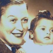 Eva Clarke as baby in 1945, pictured with her mother Anka. Eva was born in a concentration during the Second World War, and retold her story to Suffolk-based author Wendy Holden