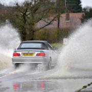 A flood warning has been issued for homes along the River Waveney in Suffolk and Norfolk