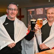 Owners of Chinny's, Carl Chenery (left) and  Trevor Chenery (right) can't wait for the World Cup to start