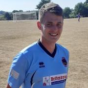 Alex Shreeve grabbed an equaliser for Bungay on Saturday - his 11th goal of the season.