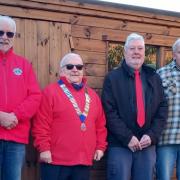 Beccles and District Lions have donated a shed to a grieving family in need of storage