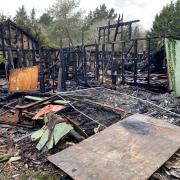 The aftermath of the devastating fire Picture: Newsquest