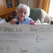 Jean Christy raised £400 last Easter and is determined to exceed that this year