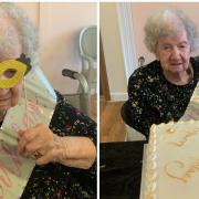 Georgina 'Jean' Neal celebrated her 100th birthday with friends and family