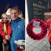 5-year-old Tommy Osborne from Aldeby, Beccles, along with his Dad, Royal Signals Veteran Andrew Osborne, laid a wreath at the Menin Gate in Ypres, Belgium, as part of the Last Post Ceremony.