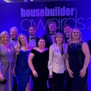 The McCarthy Stone team accepting the ‘best retirement scheme’ award at this year’s 'Housebuilder Awards'