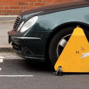 Three untaxed cars in Bungay have been clamped
