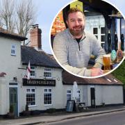Adam Huxtable is 'delighted' to have taken over The Fox in Shadingfield