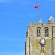 The flagpole at the Bell Tower in Beccles has been deemed 